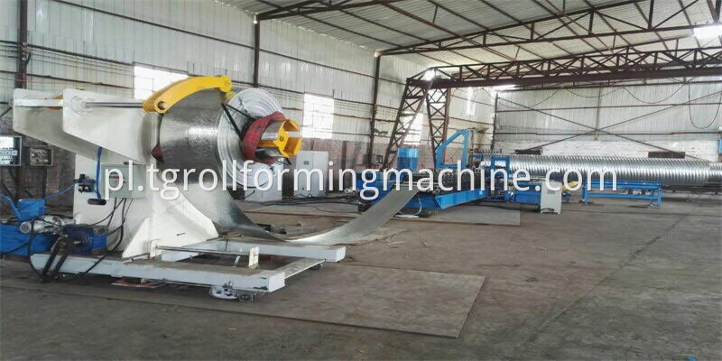 Steel Culvert Pipe Machine